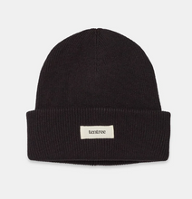 Load image into Gallery viewer, Tentree | Aden Patch Beanie| Meteorite Black