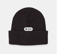 Load image into Gallery viewer, Tentree | Aden Patch Beanie| Meteorite Black