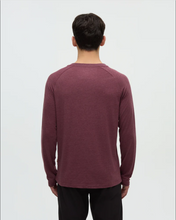 Load image into Gallery viewer, Tentree | TreeBlend Baker Henley Longsleeve | Cottage Red Heather