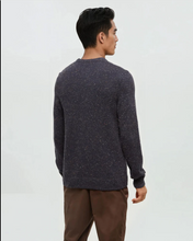 Load image into Gallery viewer, Tentree | Rambler Fleck Sweater | Midnight Blue Fleck