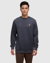 Load image into Gallery viewer, Tentree | Quilted Reynard Hoodie |Midnight Blue Heather