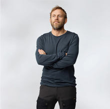 Load image into Gallery viewer, Fjallraven | Abisko Wool LS M| Dark Navy