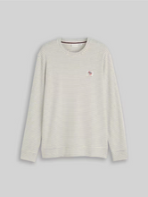Load image into Gallery viewer, Tom Tailor |Structured Striped Longsleeve Shirt | Off-white