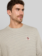Load image into Gallery viewer, Tom Tailor |Structured Striped Longsleeve Shirt | Off-white