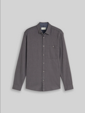 Load image into Gallery viewer, Tom Tailor | Regular-fit Long Sleeve Structured Shirt | Tarmac Grey