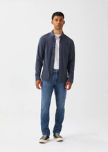 Load image into Gallery viewer, DU/ER | Performance Flannel Lite One-Pocket Shirt| Heather Navy