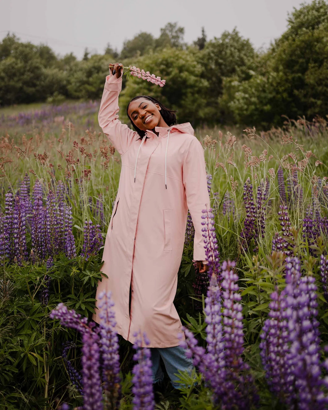 MERNINI | THE PETITE RAINCOAT | TICKLED PINK