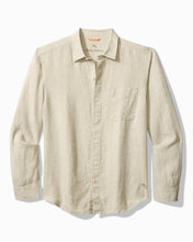 Load image into Gallery viewer, Tommy Bahama Sea Glass Breezer Linen Shirt | Bright Peach