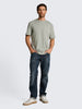 Tom Tailor| Fine Striped T-Shirt | Men's Collection  | Olive