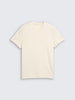 Tom Tailor| Fitted Basic T-Shirt | Men's Collection  |  Gardenia White