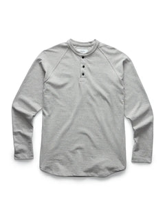 ANIAN | The Circular Henley | Heather