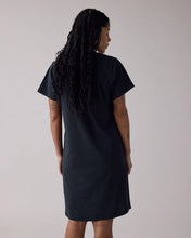 Load image into Gallery viewer, ANIAN | The Circular Tee Dress | Black