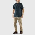 Load image into Gallery viewer, FjällRäven | Abisko Trekking Shirt SS M | Dark Navy