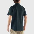 Load image into Gallery viewer, FjällRäven | Abisko Trekking Shirt SS M | Dark Navy