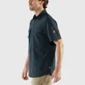 Load image into Gallery viewer, FjällRäven | Abisko Trekking Shirt SS M | Dark Navy