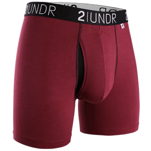 2 Undr | Swing Shift Boxer Brief | Burgundy