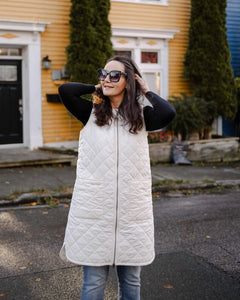 MERNINI | THE LONG LINER | SOFT CREAM