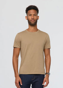 DU/ER | PurePima Tee | Desert Khaki