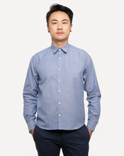 Load image into Gallery viewer, 18 Waits LS Dylan Shirt | Blue Fleck