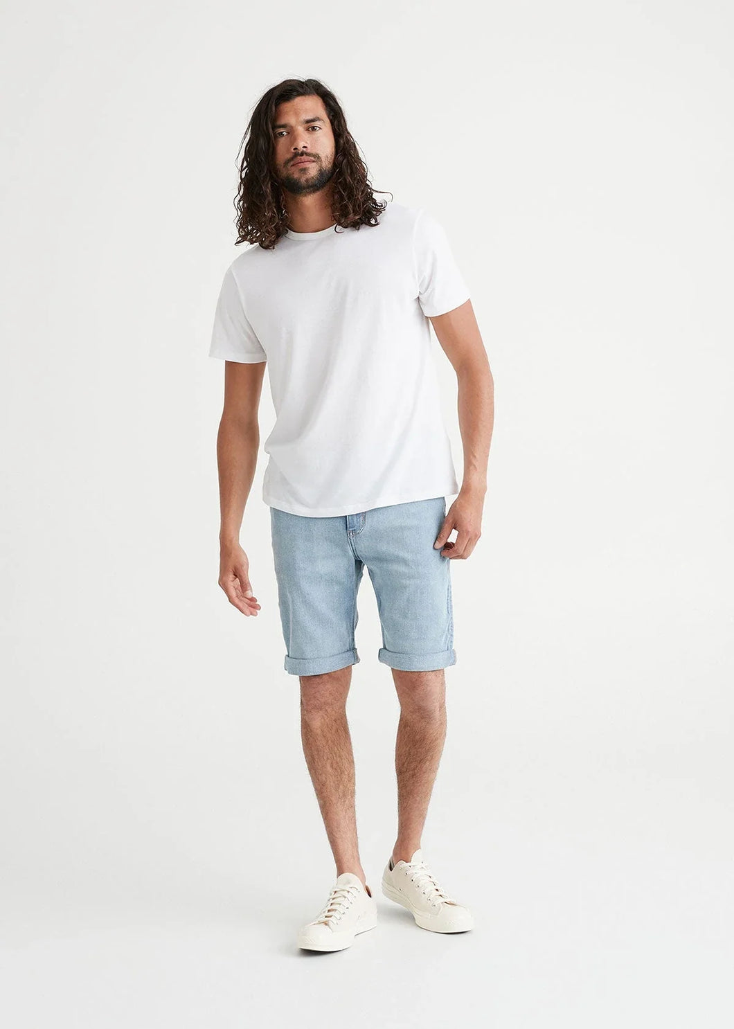 DU/ER Performance Denim Shorts | Modern Bleach