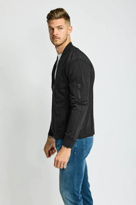 Easy Mondays Varsity Jacket | Black