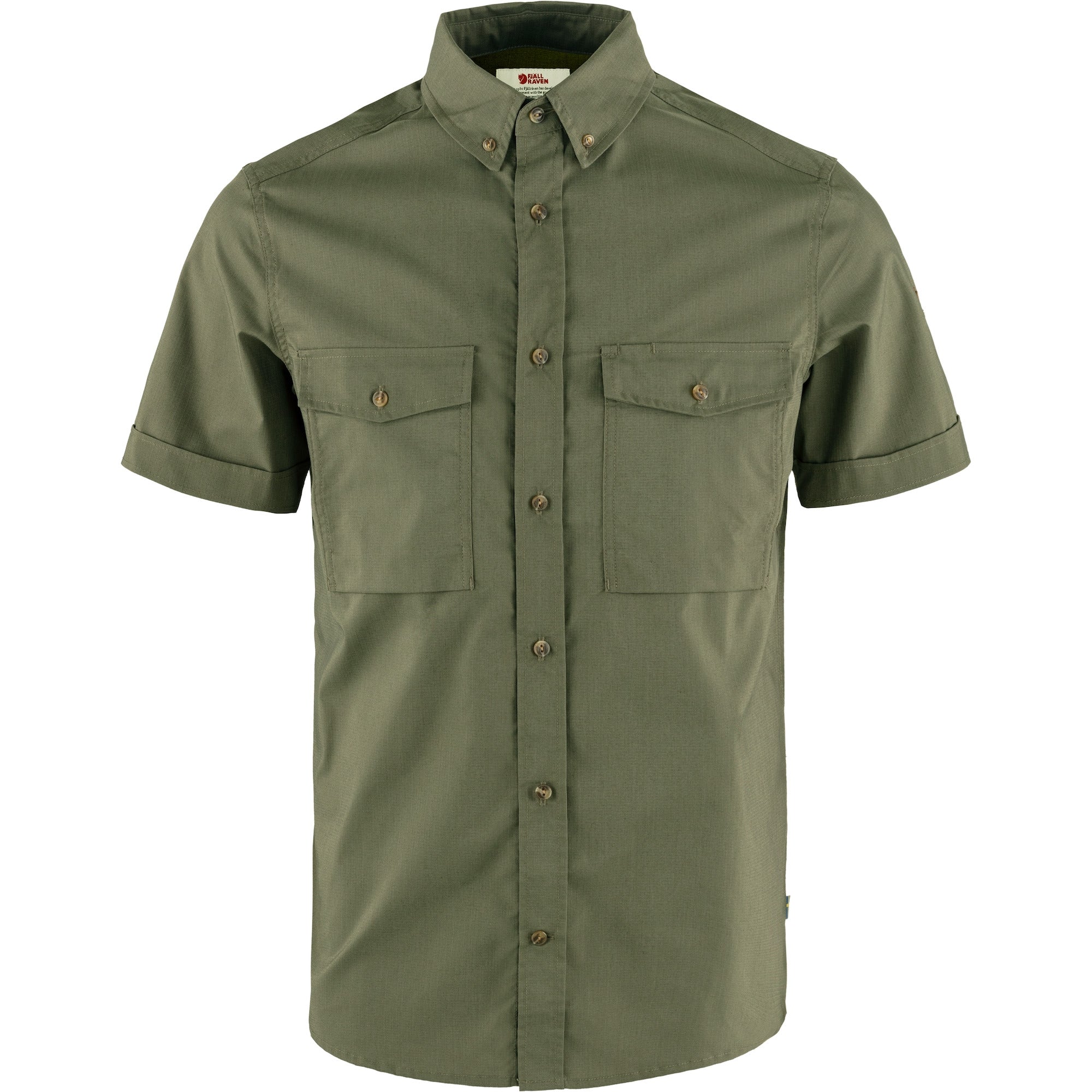 FjallRaven Ovik Air Stretch SS Shirt Laurel Green The Merchant Prince Edward County
