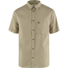Load image into Gallery viewer, FjällRäven Övik Travel SS Shirt | Sand Stone
