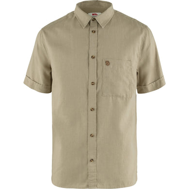 FjällRäven Övik Travel SS Shirt | Sand Stone