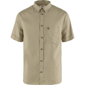FjällRäven Övik Travel SS Shirt | Sand Stone