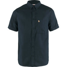 Load image into Gallery viewer, FjällRäven | Övik Travel Shirt SS M | Dark Navy