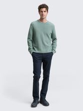 Load image into Gallery viewer, Tom Tailor | Crewneck Knit | Dark Smoke Green