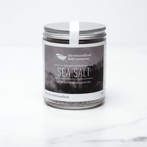 Newfoundland Salt Company Regular and Juniper Smoked Sea Salt 150g