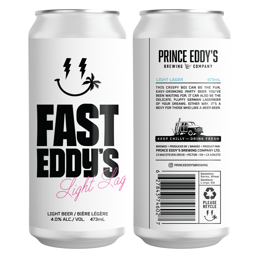Prince Eddy’s - Fast Eddy's Light Lager