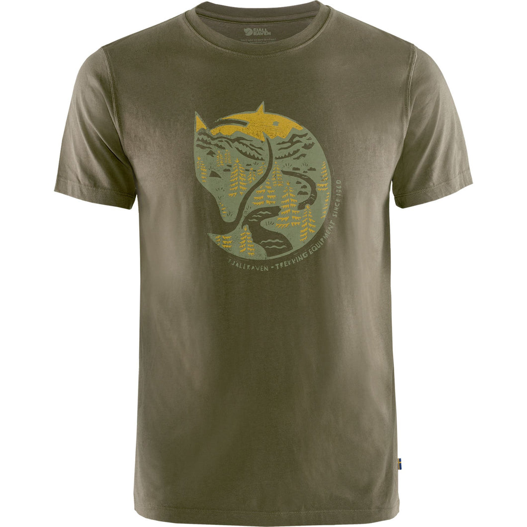 FjällRäven Arctic Fox T-Shirt | Dark Olive