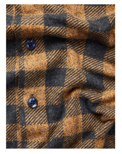 Stone Rose Ls Knit | Solid & Buffalo Check Jersey Fleece