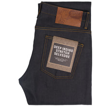 Load image into Gallery viewer, Naked &amp; Famous SkinnyGuy Deep Indigo Stretch Selvedge Denim