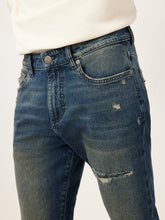 Load image into Gallery viewer, DL1961 Theo Relaxed Tapered Thundercloud Distressed Denim